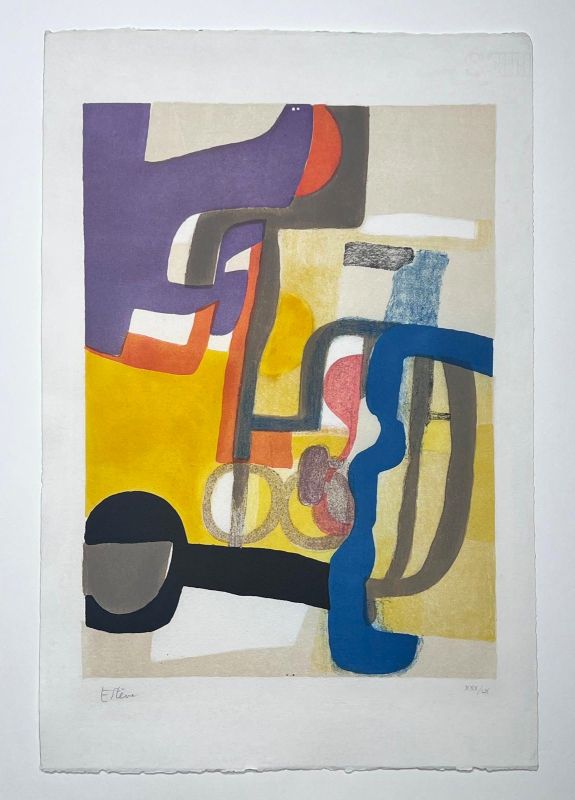 Celebration Day (Lithograph) - Maurice ESTEVE