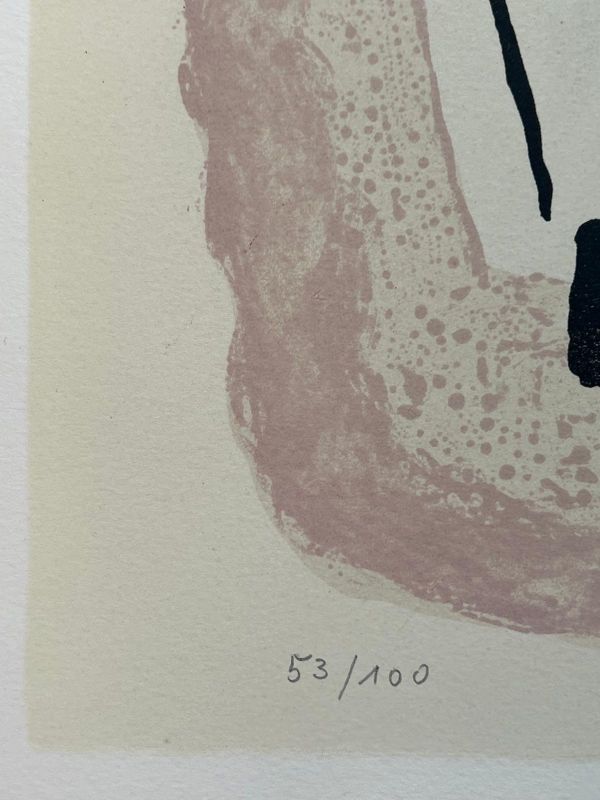 Sans titre (Lithographie) - Bram   VAN VELDE