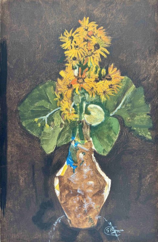 Les Marguerites (Eau-forte et aquatinte) - Georges BRAQUE