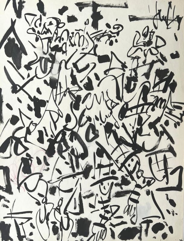 Clowns musiciens (Encre ) -  GEN PAUL