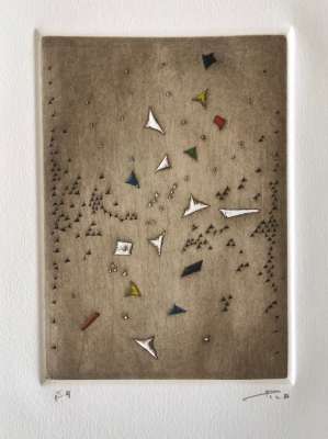 Hommage à Carcan (Gravure) - Arthur Luiz  PIZA