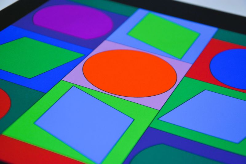 Microcosmos (Sérigraphie) - Victor  VASARELY
