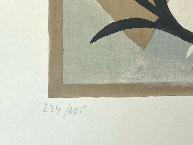 Les Martinets (Lithographie) - Georges BRAQUE