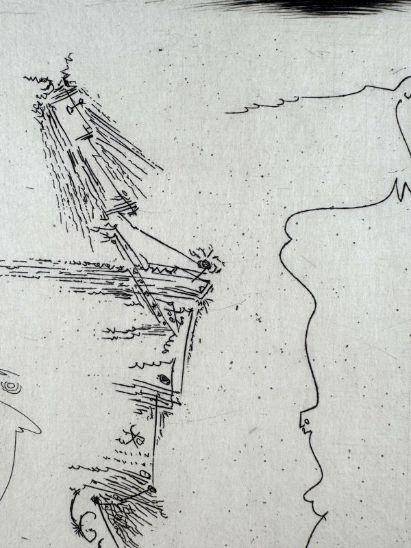 Pour Saint-Pol Roux (Eau-forte et aquatinte) - André  MASSON