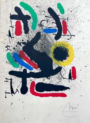 Liberté des libertés (Lithograph) - Joan  MIRO
