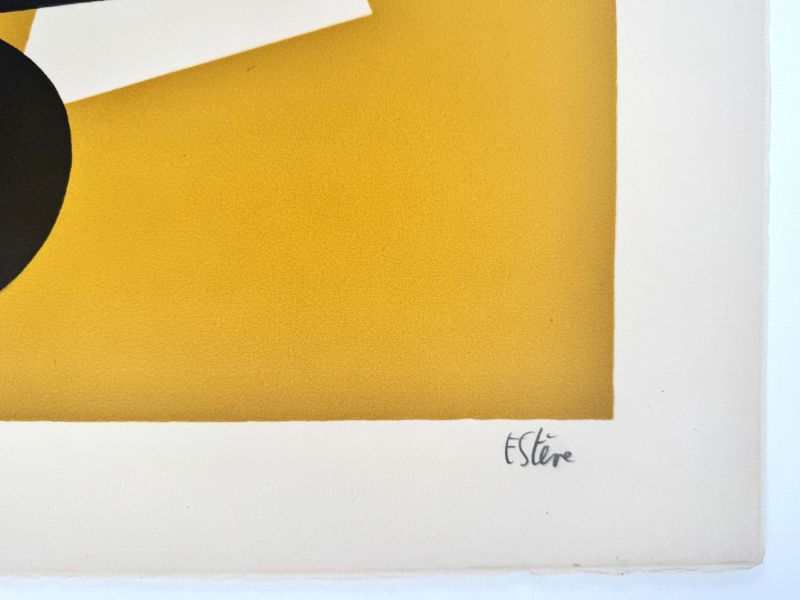 Chambrure (Farblithographie) - Maurice ESTEVE