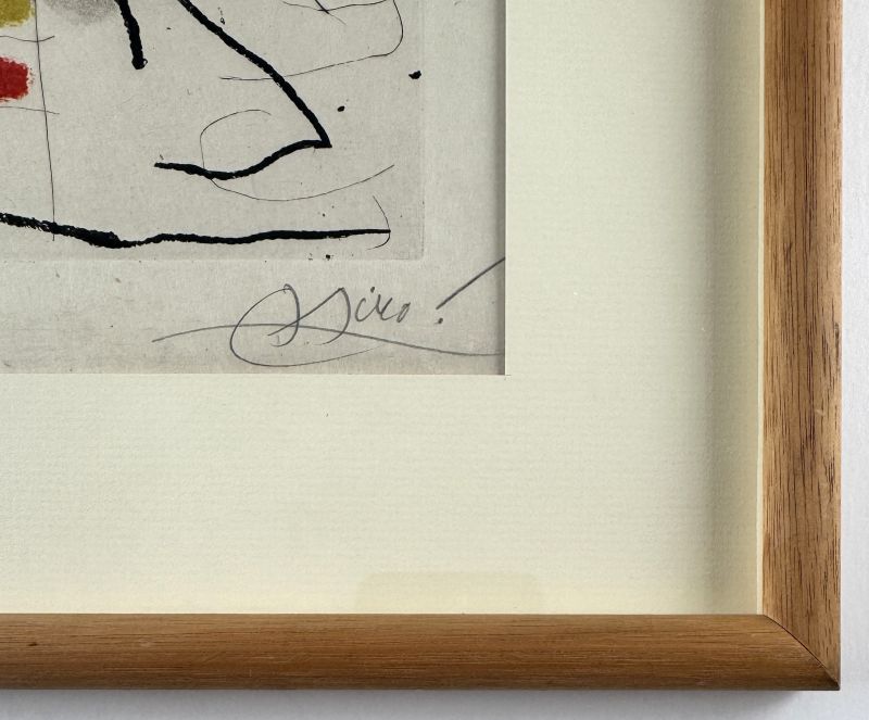 Rogelio Lacouri&egrave;re P&ecirc;cheur de cuivres (Eau-forte et carborundum) - Joan  MIRO