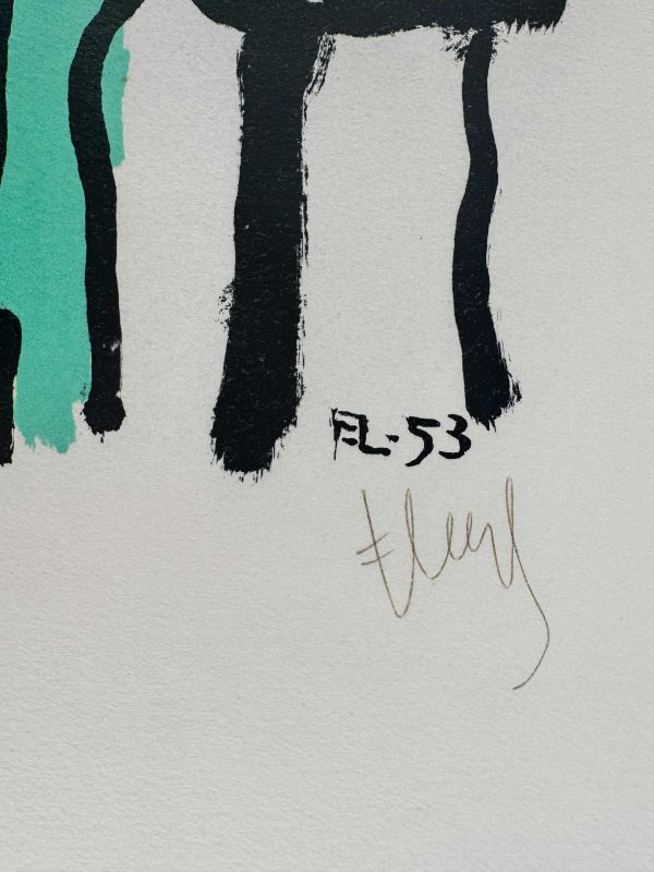 La Vach&egrave;re (Lithographie) - Fernand LEGER