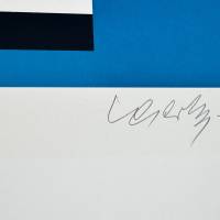 Les années Cinquante (Sérigraphie) — Victor VASARELY — Zoom signature