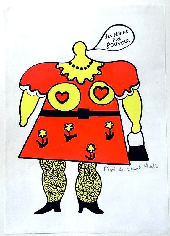 Les Nanas aux pouvoir (Siebdruck) - Niki DE SAINT PHALLE