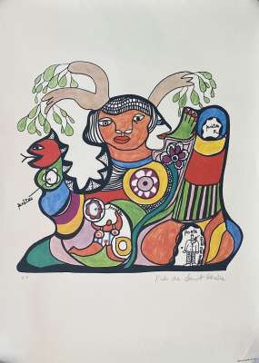 Hommage à la vie (Offset) - Niki DE SAINT PHALLE