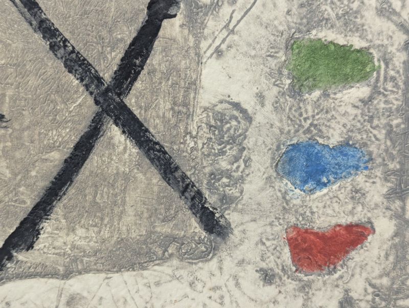 Profil et zone en gris (Stich) — James COIGNARD — Detailansicht