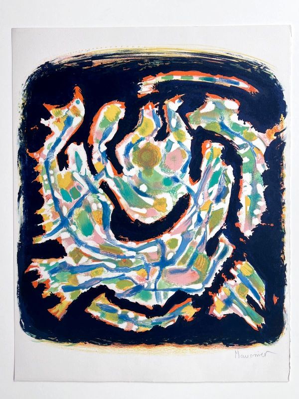 Laudes II (Lithographie) - Alfred  MANESSIER