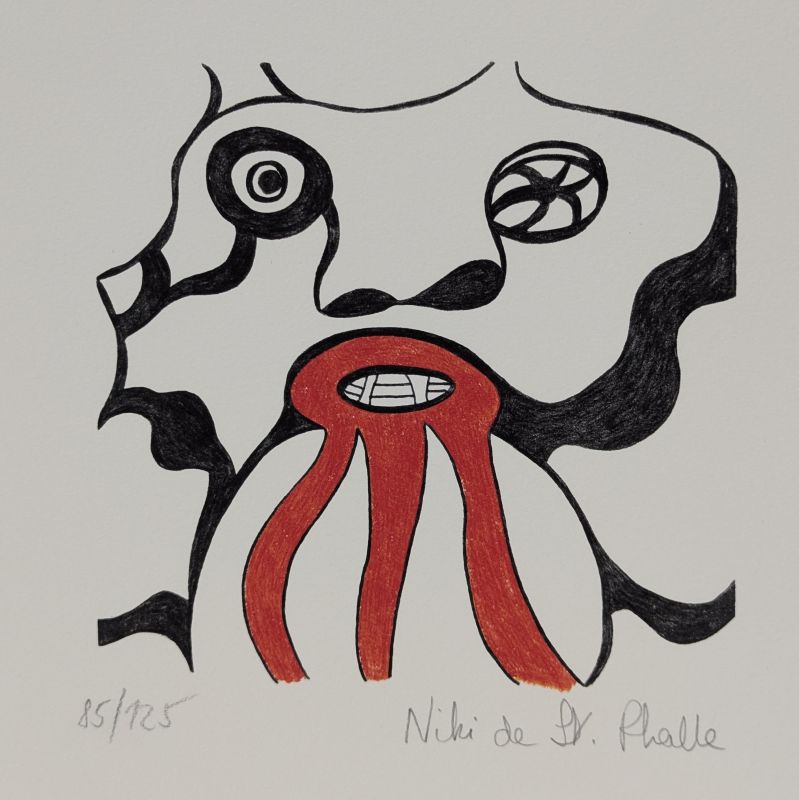 Le Golem - Jerusalem (Lithographie) - Niki DE SAINT PHALLE