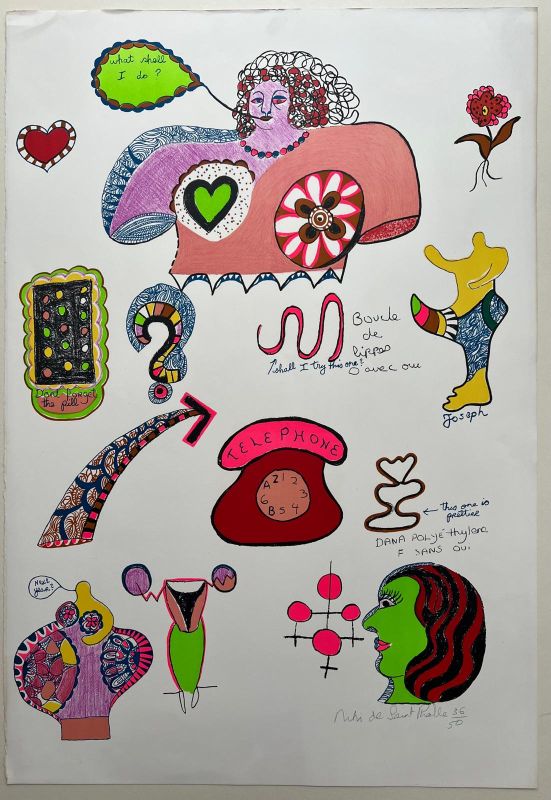 Pills (Lithographie) - Niki DE SAINT PHALLE