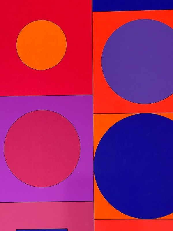 Granat (Silksreen) - Victor  VASARELY
