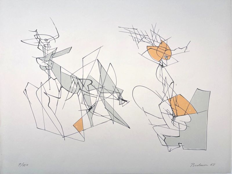 Walter Bodmer (1903-1973) // Sans titre (Lithographie) — Artistes Divers