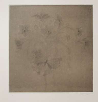 Le voleur de fleurs (Gravure) - Mami  HIRANO