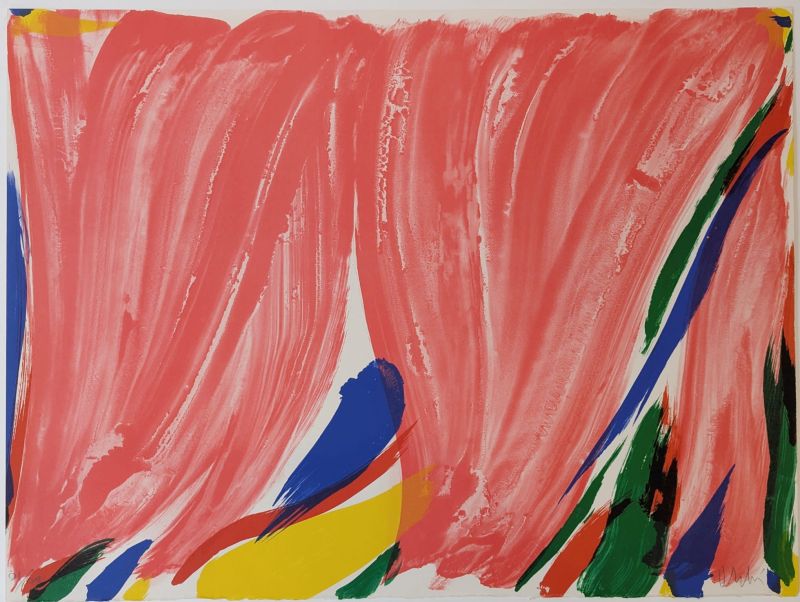 Signe-paysage (Lithograph) - Olivier DEBRE