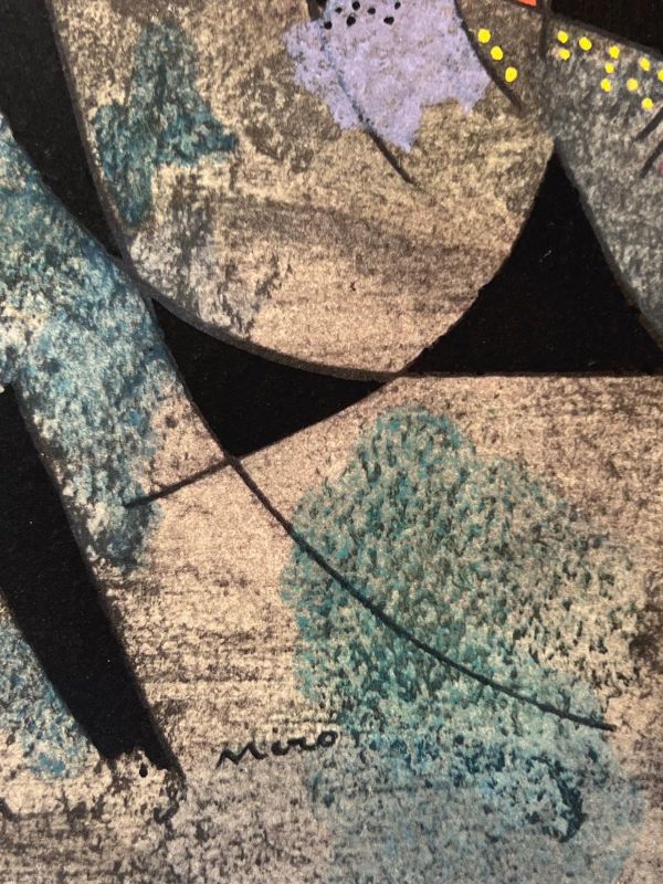 Personnage blessé (Constellations) (Plantilla) - Joan  MIRO