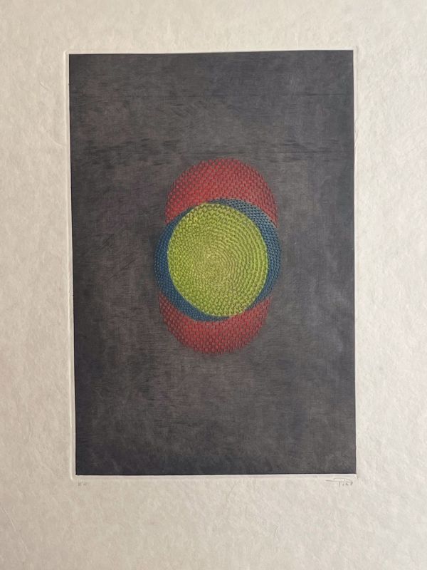 Rojo azul verde (Grabado) - Arthur Luiz  PIZA