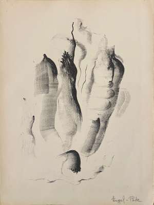 Ernest Engel-Pak (1885-1965) // Art Abstrait (Lithograph) -  Artistes Divers