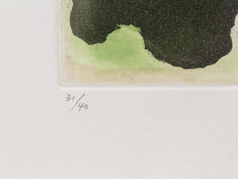 Beauregard (Frontispice) (Radierung und Aquatinta) - Wou-ki  ZAO