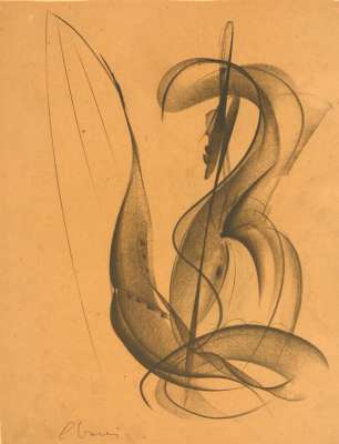 Sans titre (Charcoal) - Jean-Gabriel CHAUVIN