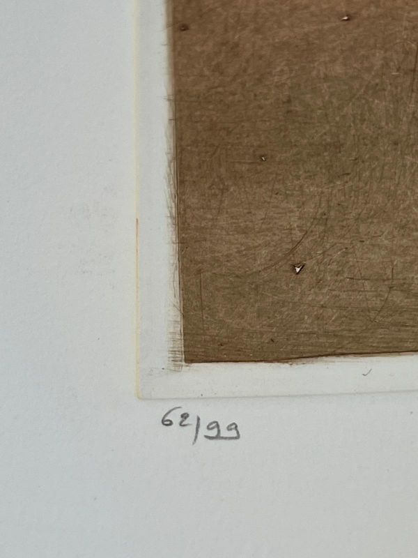Frémissement singulier (Gravure) - Arthur Luiz  PIZA