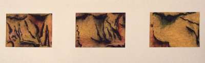 3  Falaises ocres (Charcoal) - Jean-Jacques  DOURNON