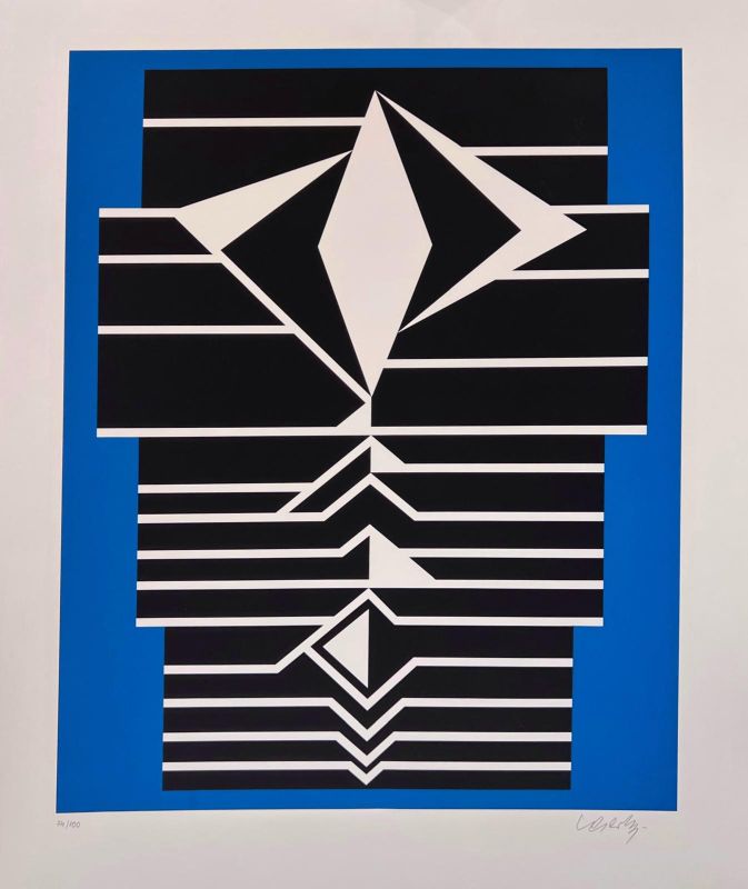 Les ann&eacute;es Cinquante (Sérigraphie) - Victor  VASARELY
