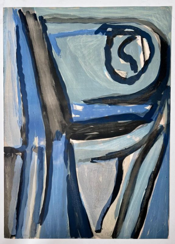Untitled (Lithograph) - Bram   VAN VELDE