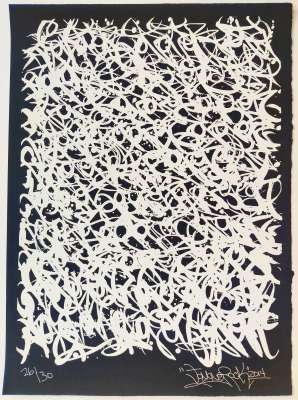 Chrome (Silkscreen) -  JonOne