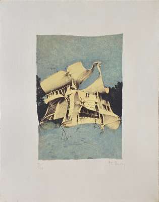 10e anniversaire Fondation Maeght (Lithograph) - Pol BURY