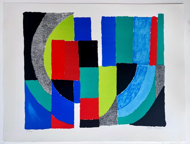 Viking (Farblithographie) - Sonia DELAUNAY