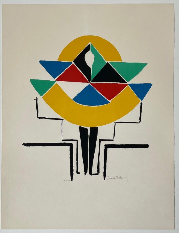 Carnaval (Lithographie) - Sonia DELAUNAY
