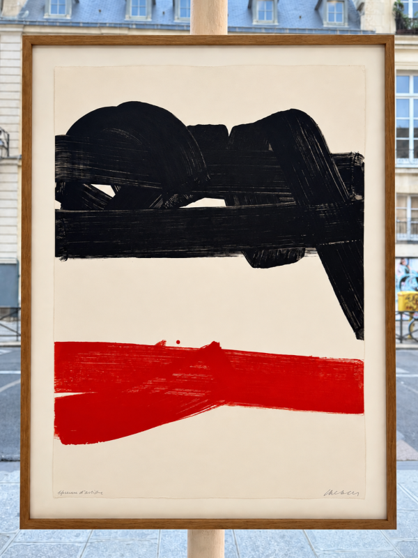 Lithograph No. 27 (Lithograph) — Pierre SOULAGES — Frame view