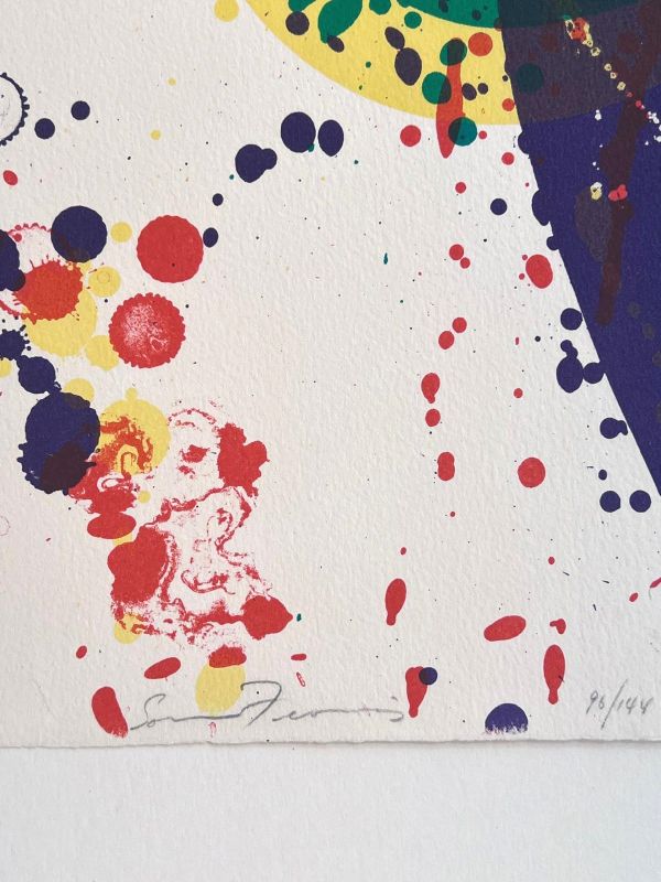 Sans titre (L.II P-3) (Lithographie) - Sam FRANCIS