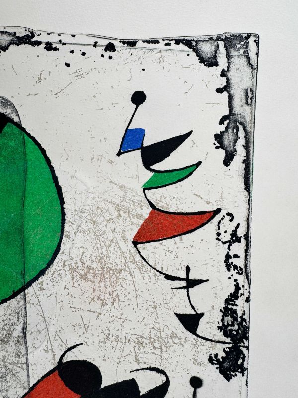 Gaudi IV (Radierung) - Joan  MIRO