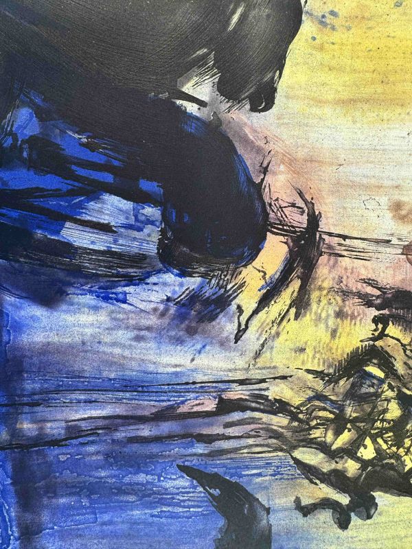 Ohne Titel (Radierung und Aquatinta) - Wou-ki  ZAO