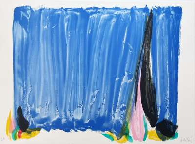 Signe-Paysage Loire (Lithographie) - Olivier DEBRE