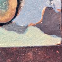 Nature Morte Oblique (Eau-forte et aquatinte) — Georges BRAQUE — Zoom détail