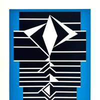 Les années Cinquante (Sérigraphie) — Victor VASARELY — Vue avant