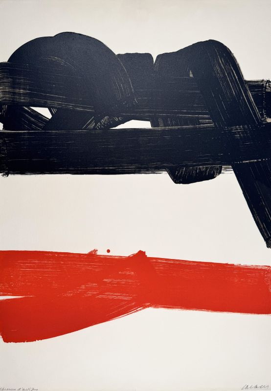 Lithographie n&deg;27 (Lithographie) - Pierre  SOULAGES
