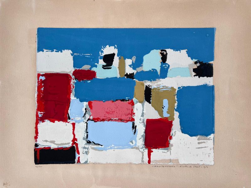 Méditerranée (Plantilla) - Nicolas DE STAËL