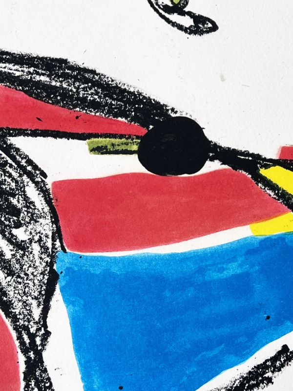 Festa Major (Lithographie) - Joan  MIRO