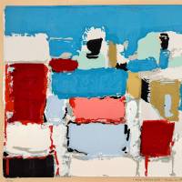 Méditerranée (Schablone) — Nicolas DE STAËL — Vorderansicht