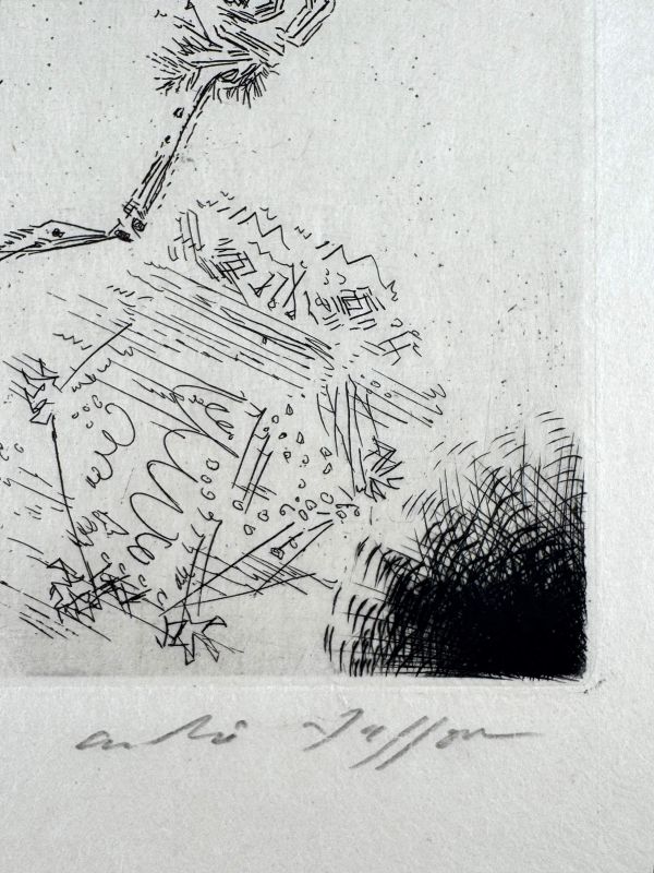 Pour Saint-Pol Roux (Eau-forte et aquatinte) - André  MASSON