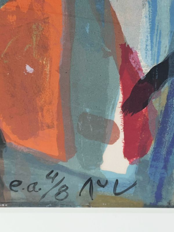 Sans titre (Lithographie) - Bram   VAN VELDE