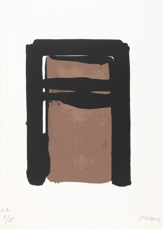 Silkscreen n°10, 1979 (Silkscreen) - Pierre  SOULAGES